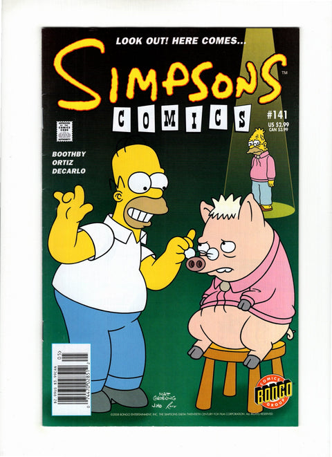 Simpsons Comics #141 (2008)      Buy & Sell Comics Online Comic Shop Toronto Canada