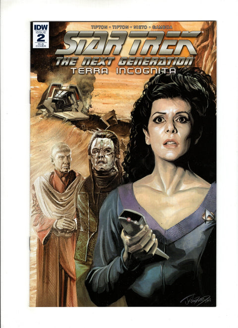 Star Trek: The Next Generation - Terra Incognita #2 (Cvr D) (2018) Incentive JK Woodward Variant Cover   D Incentive JK Woodward Variant Cover   Buy & Sell Comics Online Comic Shop Toronto Canada