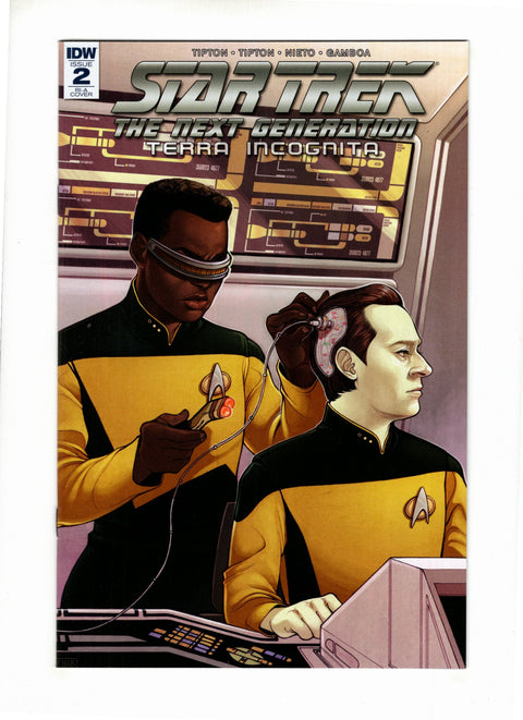 Star Trek: The Next Generation - Terra Incognita #2 (Cvr C) (2018) Incentive Elizabeth Beals Variant Cover   C Incentive Elizabeth Beals Variant Cover   Buy & Sell Comics Online Comic Shop Toronto Canada