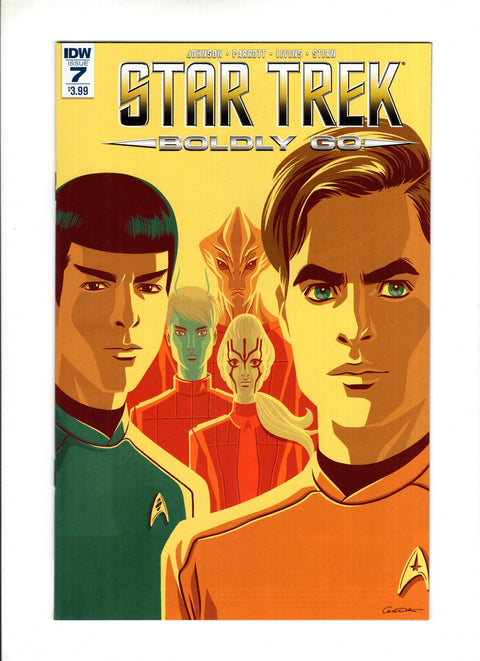 Star Trek: Boldly Go #7 (Cvr A) (2017) George Caltsoudas Regular Cover  A George Caltsoudas Regular Cover  Buy & Sell Comics Online Comic Shop Toronto Canada