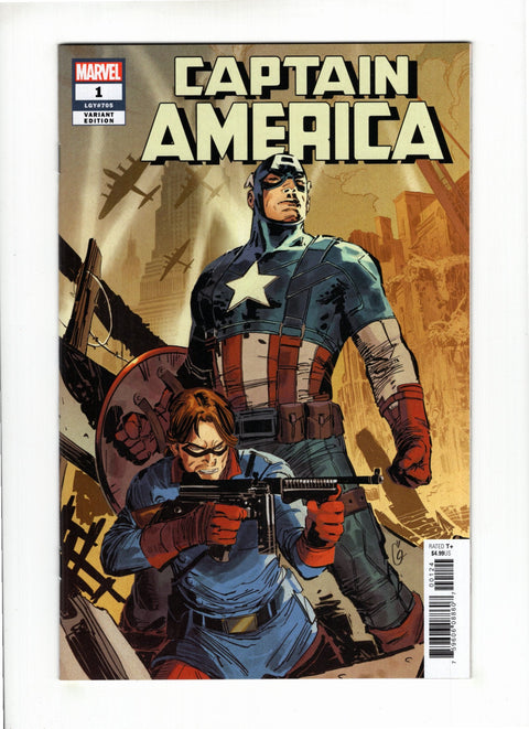 Captain America, Vol. 9 #1 (Cvr O) (2018) Ron Garney Variant Cover  O Ron Garney Variant Cover  Buy & Sell Comics Online Comic Shop Toronto Canada