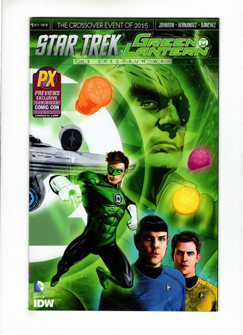 Star Trek / Green Lantern #1 (Cvr Y) (2015) Previews Exclusive (Right) Variant Cover, Limited to 3000  Y Previews Exclusive (Right) Variant Cover, Limited to 3000  Buy & Sell Comics Online Comic Shop Toronto Canada