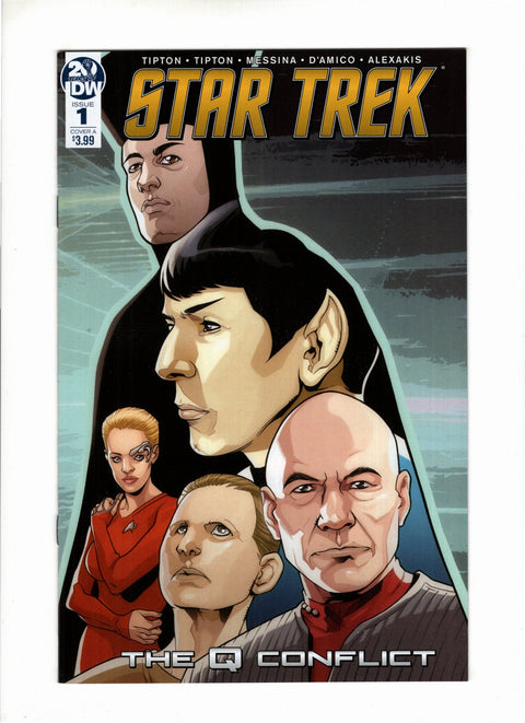 Star Trek: The Q Conflict #1 (Cvr A) (2019) Regular David Messina Cover  A Regular David Messina Cover  Buy & Sell Comics Online Comic Shop Toronto Canada