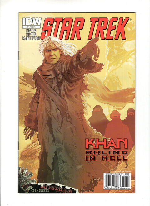 Star Trek: Khan: Ruling In Hell #4 (Cvr A) (2011) Michael Stribling Regular Cover  A Michael Stribling Regular Cover  Buy & Sell Comics Online Comic Shop Toronto Canada