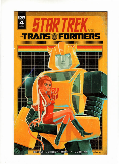 Star Trek Vs Transformers #4 (Cvr C) (2019) Incentive George Caltsoudas Variant Cover   C Incentive George Caltsoudas Variant Cover   Buy & Sell Comics Online Comic Shop Toronto Canada