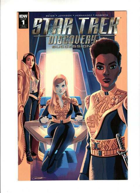 Star Trek: Discovery Succession #1 (Cvr C) (2018) Incentive George Caltsoudas Variant Cover   C Incentive George Caltsoudas Variant Cover   Buy & Sell Comics Online Comic Shop Toronto Canada