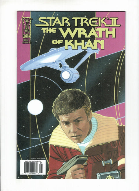 Star Trek II The Wrath Of Khan #1 (Cvr RI) (2009) David Deitrick Variant Cover  RI David Deitrick Variant Cover  Buy & Sell Comics Online Comic Shop Toronto Canada