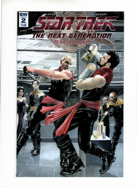 Star Trek: The Next Generation: Mirror Broken #2 (Cvr A) (2017) J. K. Woodward Regular Cover  A J. K. Woodward Regular Cover  Buy & Sell Comics Online Comic Shop Toronto Canada