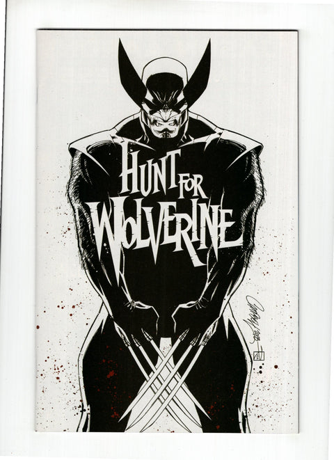 The Hunt for Wolverine #1 (Cvr P) (2018) J. Scott Campbell Exclusive B&W Variant  P J. Scott Campbell Exclusive B&W Variant  Buy & Sell Comics Online Comic Shop Toronto Canada