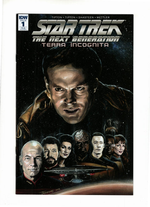 Star Trek: The Next Generation - Terra Incognita #1 (Cvr D) (2018) Incentive JK Woodward Variant Cover   D Incentive JK Woodward Variant Cover   Buy & Sell Comics Online Comic Shop Toronto Canada