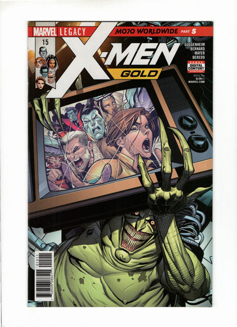 X-Men: Gold, Vol. 2 #15 (2017) Dan Mora & Juan Fernandez Regular Cover   Dan Mora & Juan Fernandez Regular Cover  Buy & Sell Comics Online Comic Shop Toronto Canada