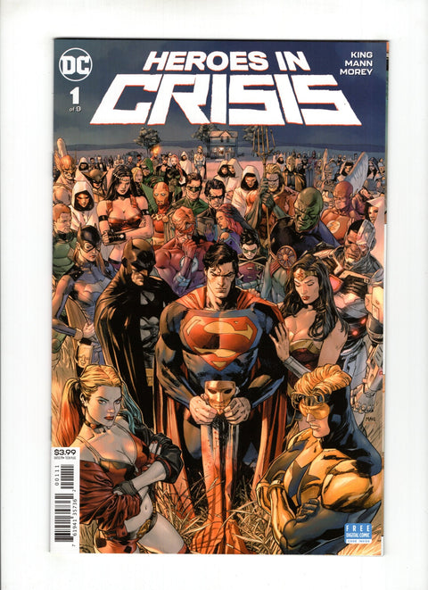 Heroes in Crisis #1 (Cvr A) (2018) Regular Clay Mann Cover  A Regular Clay Mann Cover  Buy & Sell Comics Online Comic Shop Toronto Canada