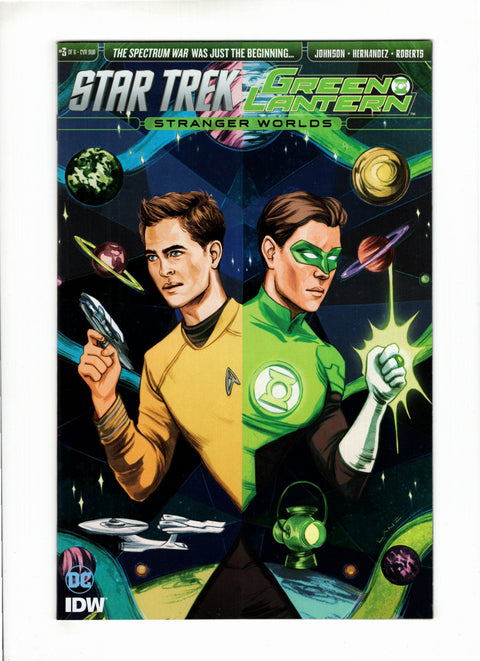 Star Trek / Green Lantern, Vol. 2 #3 (Cvr B) (2017) Variant Sandra Lanz Subscription Cover  B Variant Sandra Lanz Subscription Cover  Buy & Sell Comics Online Comic Shop Toronto Canada