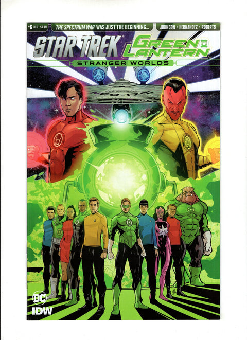 Star Trek / Green Lantern, Vol. 2 #6 (Cvr A) (2017) Regular Angel Hernandez Cover  A Regular Angel Hernandez Cover  Buy & Sell Comics Online Comic Shop Toronto Canada