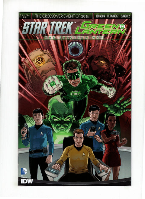 Star Trek / Green Lantern #1 (Cvr A) (2015) Regular Gabriel Rodriguez Cover  A Regular Gabriel Rodriguez Cover  Buy & Sell Comics Online Comic Shop Toronto Canada