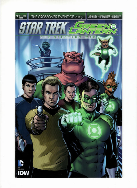 Star Trek / Green Lantern #2 (Cvr B) (2015) Darick Robertson Regular Cover B  B Darick Robertson Regular Cover B  Buy & Sell Comics Online Comic Shop Toronto Canada