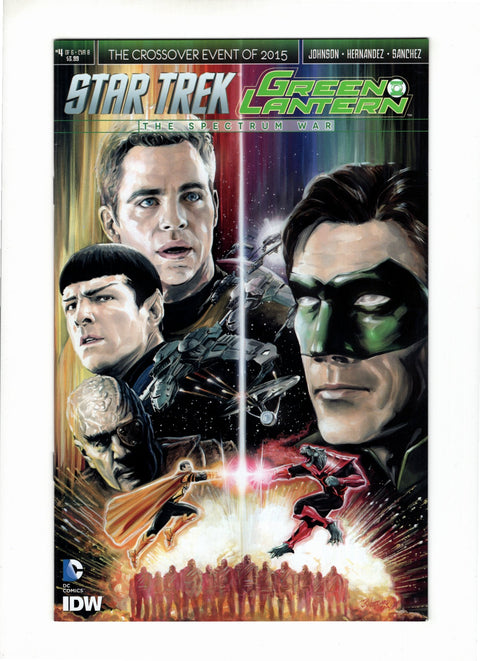 Star Trek / Green Lantern #4 (Cvr B) (2015) J.K. Woodward Cover  B J.K. Woodward Cover  Buy & Sell Comics Online Comic Shop Toronto Canada