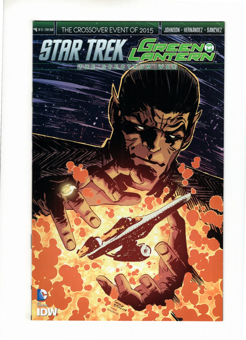 Star Trek / Green Lantern #4 (Cvr C) (2015) Garry Brown Subscription Cover  C Garry Brown Subscription Cover  Buy & Sell Comics Online Comic Shop Toronto Canada