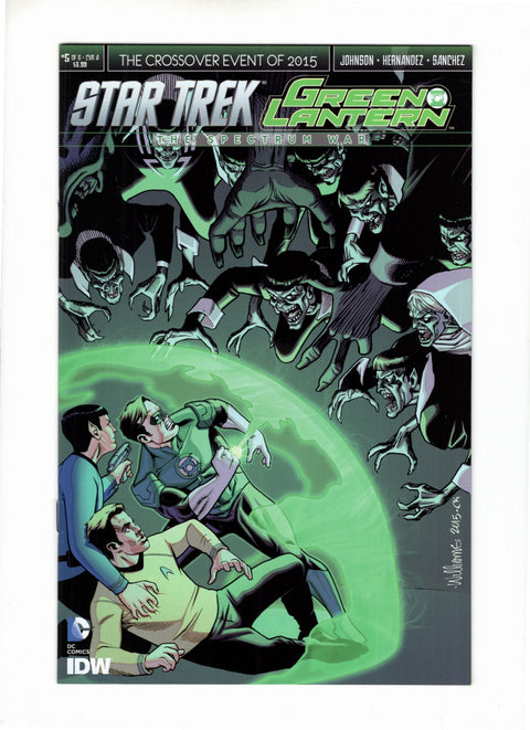 Star Trek / Green Lantern #5 (Cvr A) (2015) Regular Dave Williams Cover  A Regular Dave Williams Cover  Buy & Sell Comics Online Comic Shop Toronto Canada