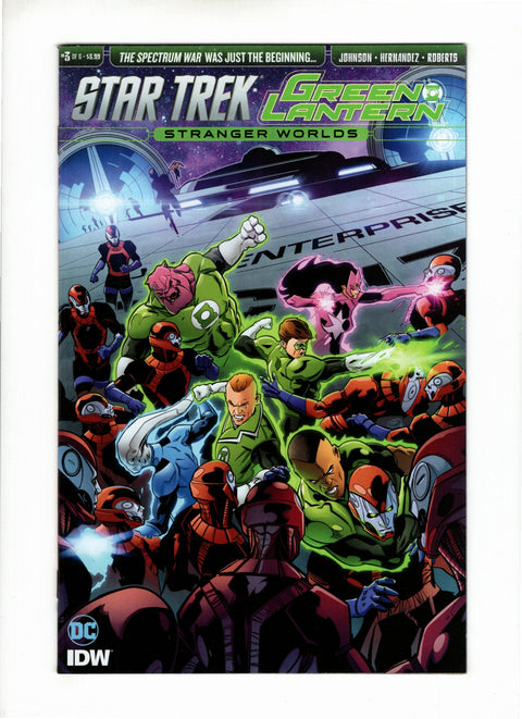 Star Trek / Green Lantern, Vol. 2 #3 (Cvr A) (2017) Regular Angel Hernandez Cover  A Regular Angel Hernandez Cover  Buy & Sell Comics Online Comic Shop Toronto Canada