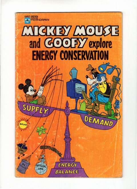 Mickey Mouse and Goofy explore Energy Conservation #1 (1978)      Buy & Sell Comics Online Comic Shop Toronto Canada