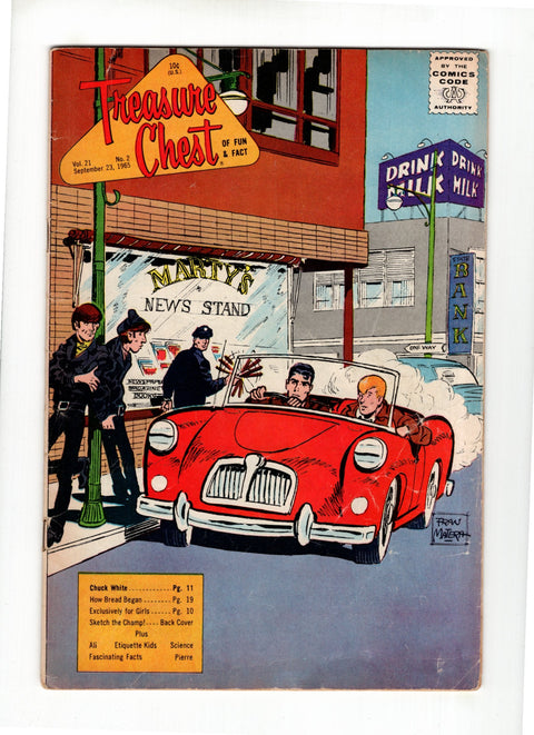 Treasure Chest of Fun and Fact, Vol. 21 #2 (1965)      Buy & Sell Comics Online Comic Shop Toronto Canada