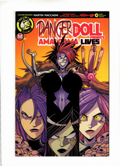 Danger Doll Squad Presents: Amalgama Lives #4 (Cvr D) (2019) Variant Marco Maccagni Artist Risqué Cover   D Variant Marco Maccagni Artist Risqué Cover   Buy & Sell Comics Online Comic Shop Toronto Canada