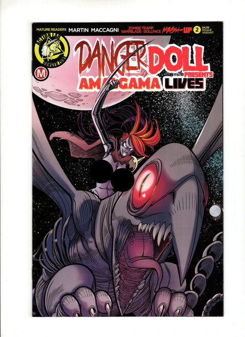 Danger Doll Squad Presents: Amalgama Lives #2 (Cvr B) (2019) Variant Marco Maccagni Risqué Cover   B Variant Marco Maccagni Risqué Cover   Buy & Sell Comics Online Comic Shop Toronto Canada
