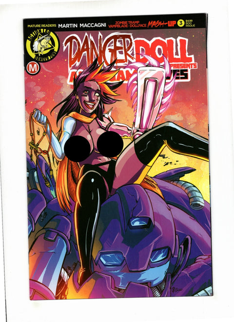Danger Doll Squad Presents: Amalgama Lives #3 (Cvr D) (2019) Variant Boo Rudetoons Risqué Cover   D Variant Boo Rudetoons Risqué Cover   Buy & Sell Comics Online Comic Shop Toronto Canada