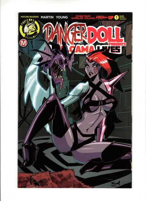 Danger Doll Squad Presents: Amalgama Lives #1 (Cvr C) (2019) Variant David Harrigan Cover   C Variant David Harrigan Cover   Buy & Sell Comics Online Comic Shop Toronto Canada