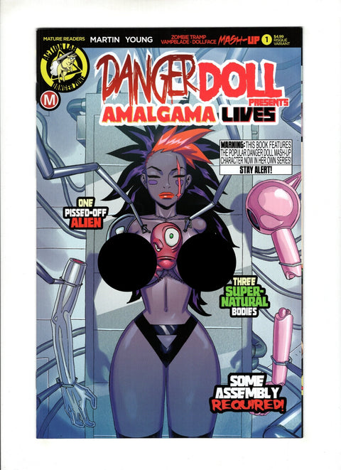 Danger Doll Squad Presents: Amalgama Lives #1 (Cvr B) (2019) Winston Young Risqué   B Winston Young Risqué   Buy & Sell Comics Online Comic Shop Toronto Canada