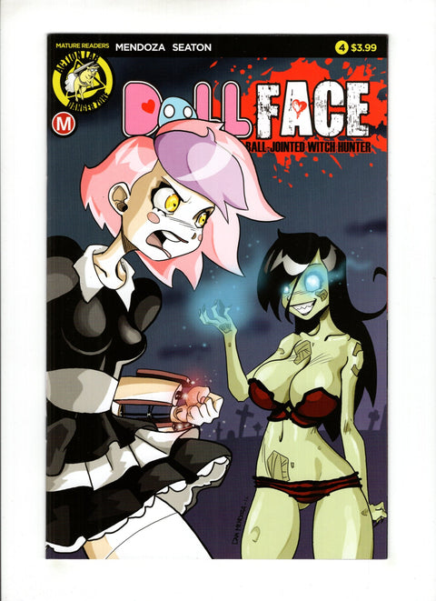 Dollface #4 (Cvr A) (2017) Regular Dan Mendoza Cover  A Regular Dan Mendoza Cover  Buy & Sell Comics Online Comic Shop Toronto Canada