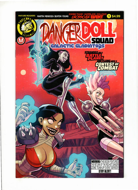 Danger Doll Squad: Galactic Gladiators #1 (Cvr A) (2018) Regular Celor Cover   A Regular Celor Cover   Buy & Sell Comics Online Comic Shop Toronto Canada