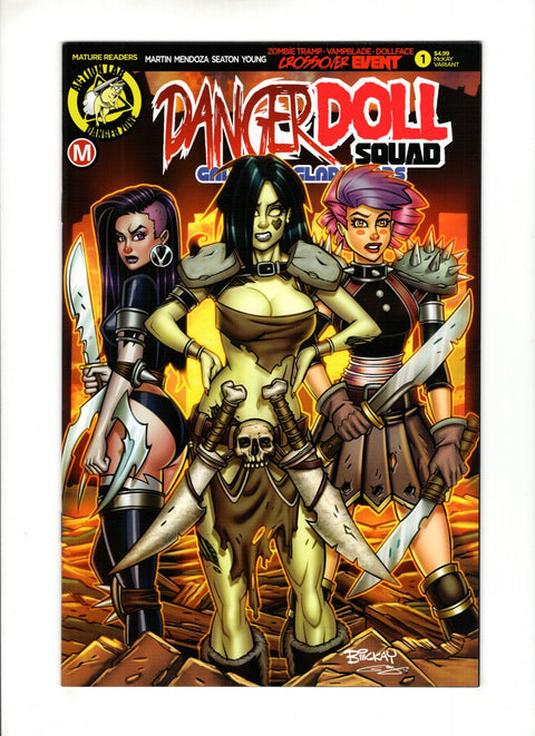 Danger Doll Squad: Galactic Gladiators #1 (Cvr E) (2018) Variant Bill McKay Cover   E Variant Bill McKay Cover   Buy & Sell Comics Online Comic Shop Toronto Canada