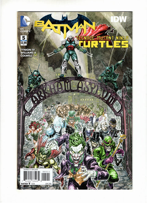 Batman / Teenage Mutant Ninja Turtles #5 (Cvr A) (2016) Regular Freddie E. Williams II Cover  A Regular Freddie E. Williams II Cover  Buy & Sell Comics Online Comic Shop Toronto Canada
