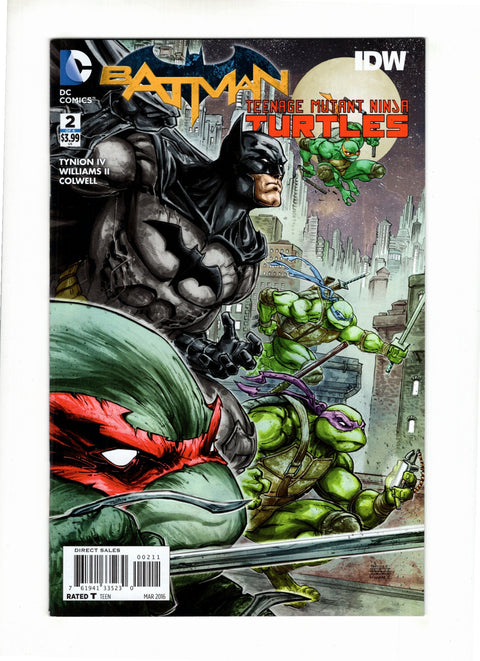 Batman / Teenage Mutant Ninja Turtles #2 (Cvr A) (2016) Regular Freddie E. Williams II Cover  A Regular Freddie E. Williams II Cover  Buy & Sell Comics Online Comic Shop Toronto Canada