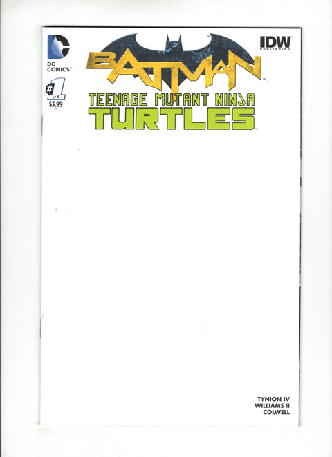 Batman / Teenage Mutant Ninja Turtles #1 (Cvr B) (2016) Blank Cover  B Blank Cover  Buy & Sell Comics Online Comic Shop Toronto Canada