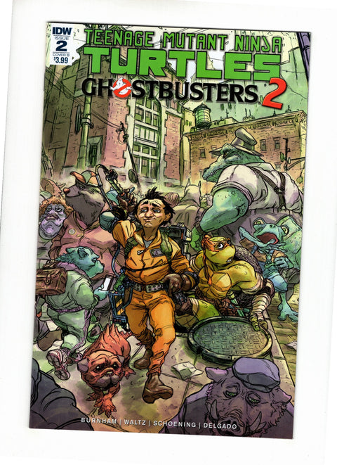 Teenage Mutant Ninja Turtles / Ghostbusters, Vol. 2 #2 (Cvr B) (2017) Variant Pablo Tunica Cover  B Variant Pablo Tunica Cover  Buy & Sell Comics Online Comic Shop Toronto Canada