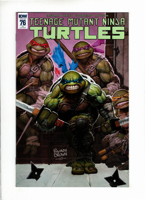 Teenage Mutant Ninja Turtles, Vol. 5 #76 (Cvr C) (2017) Incentive Ryan Brown Variant Cover  C Incentive Ryan Brown Variant Cover  Buy & Sell Comics Online Comic Shop Toronto Canada