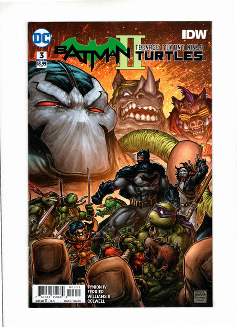 Batman / Teenage Mutant Ninja Turtles II #3 (Cvr A) (2018) Regular Freddie E. Williams II Cover  A Regular Freddie E. Williams II Cover  Buy & Sell Comics Online Comic Shop Toronto Canada