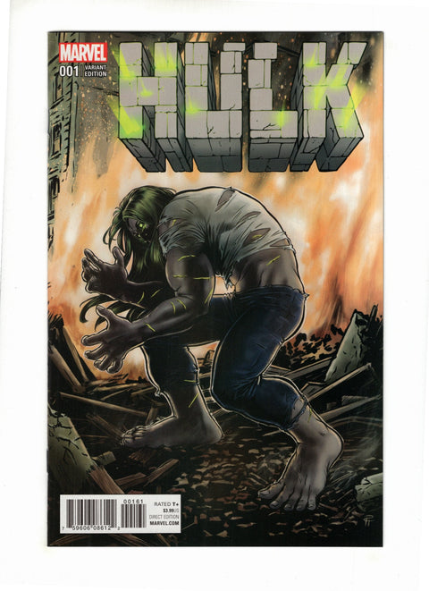 Hulk, Vol. 3 #1 (Cvr F) (2016) Incentive Pia Guerra Artist Variant  F Incentive Pia Guerra Artist Variant  Buy & Sell Comics Online Comic Shop Toronto Canada