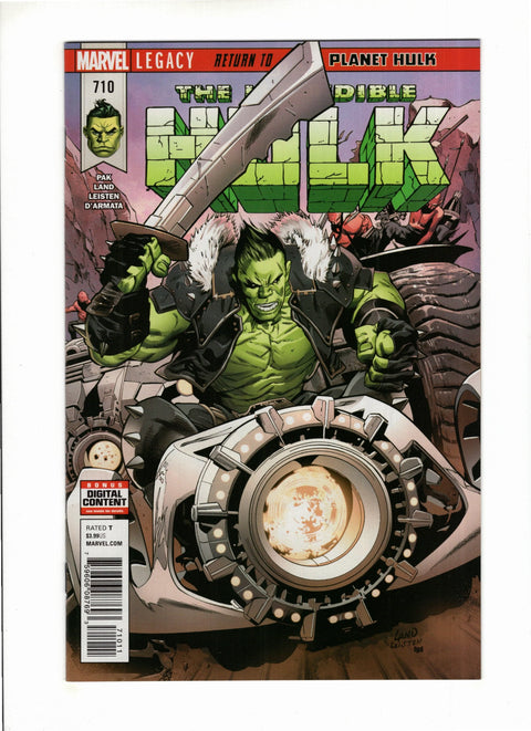 The Incredible Hulk, Vol. 3 #710 (Cvr A) (2017) Regular Greg Land  A Regular Greg Land  Buy & Sell Comics Online Comic Shop Toronto Canada