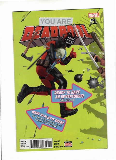 You Are Deadpool #1 (Cvr A) (2018) Regular Rahzzah  A Regular Rahzzah  Buy & Sell Comics Online Comic Shop Toronto Canada