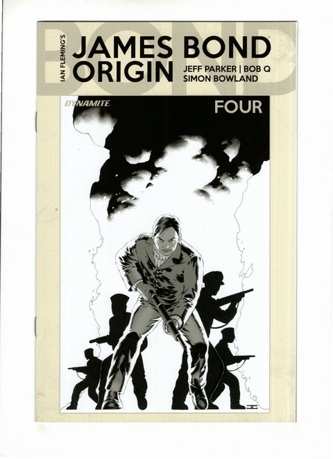 James Bond: Origin #4 (Cvr F) (2018) Incentive John Cassaday B&W  F Incentive John Cassaday B&W  Buy & Sell Comics Online Comic Shop Toronto Canada