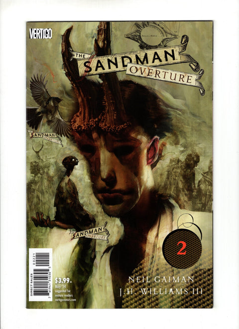 The Sandman: Overture #2 (Cvr B) (2014) Dave McKean  B Dave McKean  Buy & Sell Comics Online Comic Shop Toronto Canada