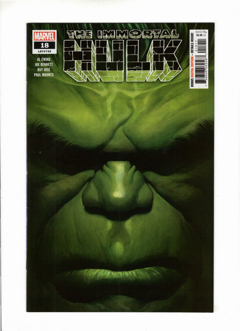 The Immortal Hulk #18 (Cvr A) (2019) Regular Alex Ross  A Regular Alex Ross  Buy & Sell Comics Online Comic Shop Toronto Canada