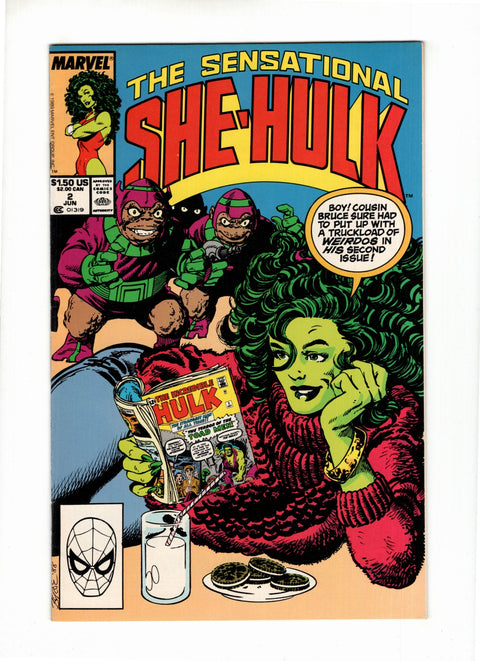 The Sensational She-Hulk, Vol. 1 #2 (1989)      Buy & Sell Comics Online Comic Shop Toronto Canada