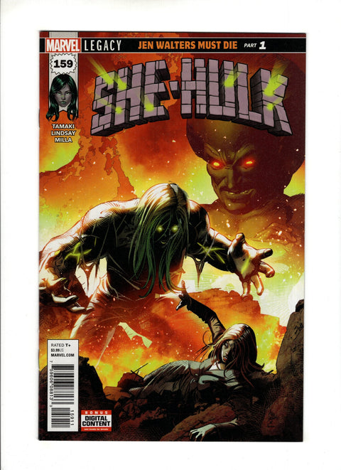 She-Hulk, Vol. 3 #159 (Cvr A) (2017) Regular Mike Deodato Jr.  A Regular Mike Deodato Jr.  Buy & Sell Comics Online Comic Shop Toronto Canada