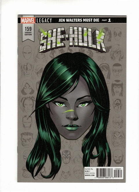 She-Hulk, Vol. 3 #159 (Cvr C) (2017) Incentive Mike McKone Legacy Headshot Variant  C Incentive Mike McKone Legacy Headshot Variant  Buy & Sell Comics Online Comic Shop Toronto Canada