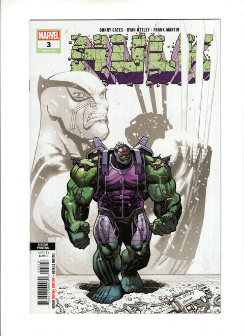 Hulk, Vol. 4 #3 (Cvr M) (2022) 2nd Printing Ryan Ottley  M 2nd Printing Ryan Ottley  Buy & Sell Comics Online Comic Shop Toronto Canada